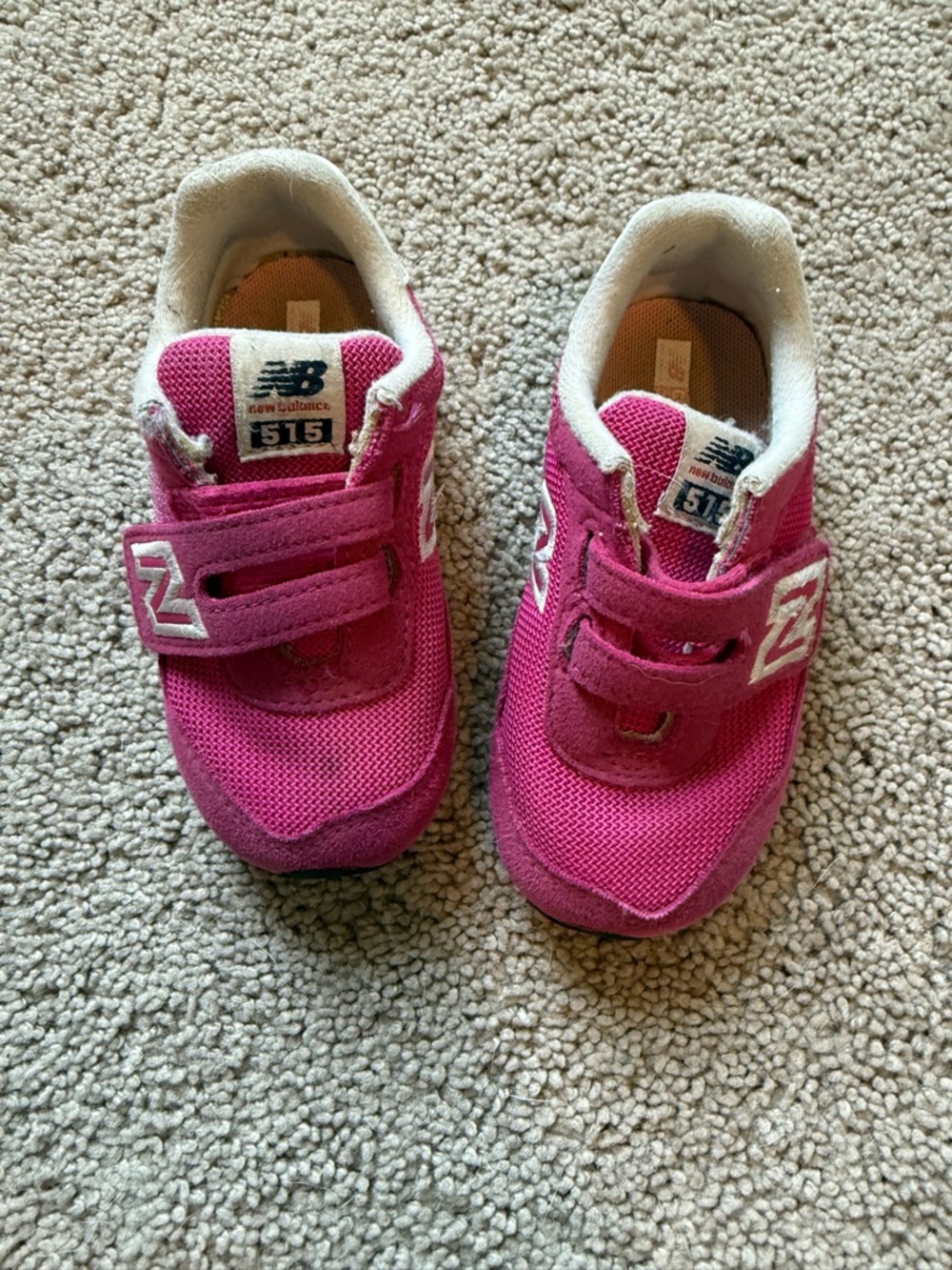 New Balance Kids Pink Sneakers